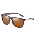 Vintage TR90 Night Vision Glasses Brand Polarized Sports Sunglasses Men
